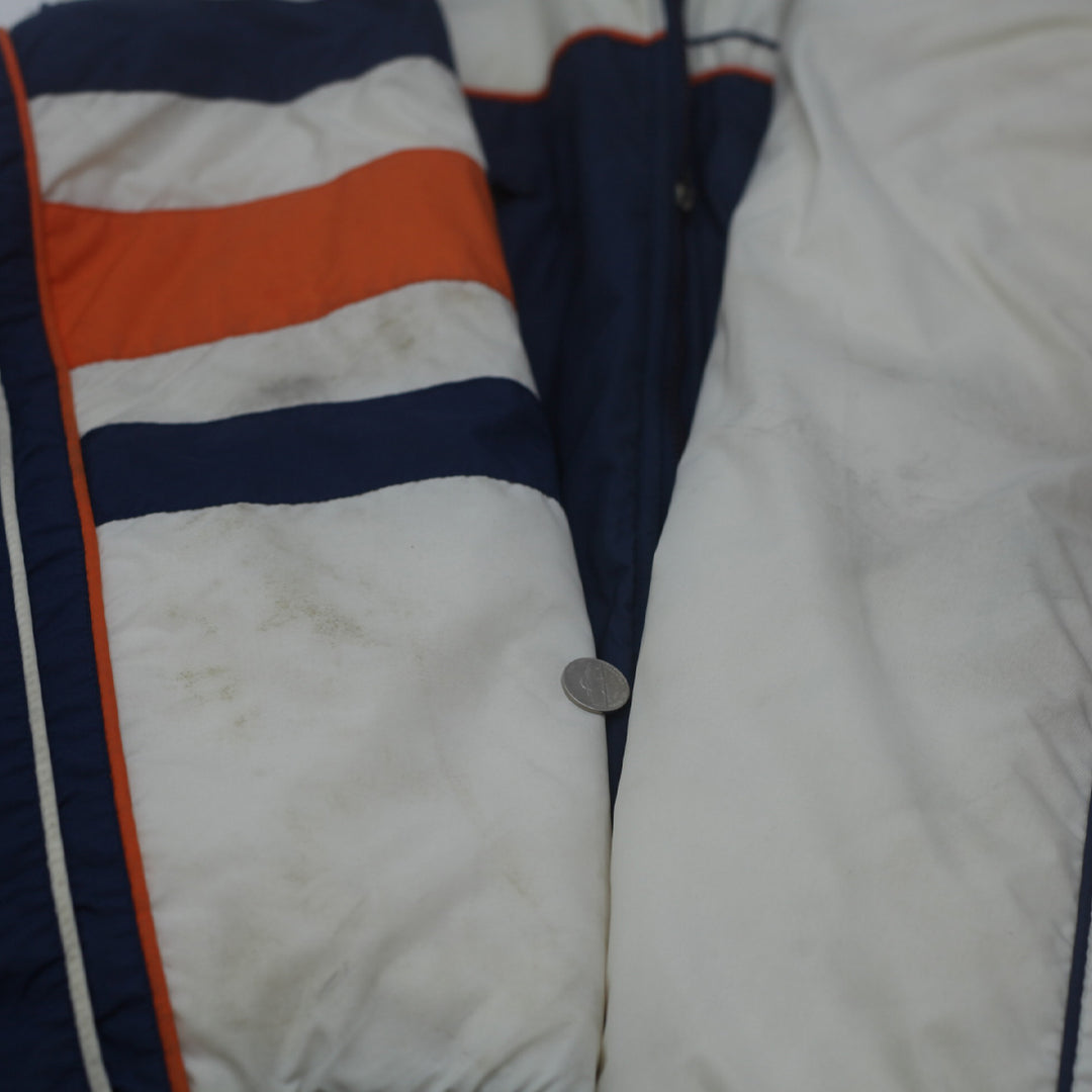 Vintage Chicago Bears Quilted Hooded Jacket-Official Fan Sportswear XXL - Fashion Rerun Vintage Migration_Jacket