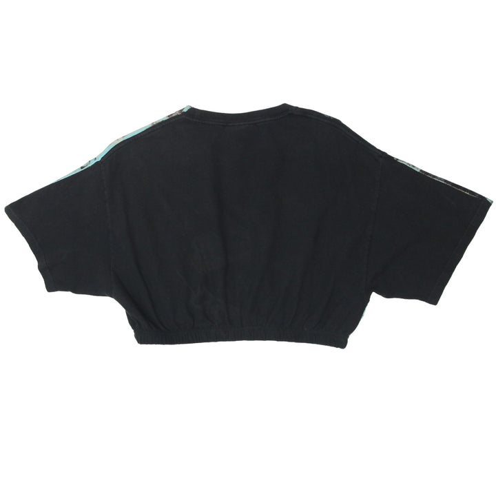 Rework AC DC Band Crop T-Shirt