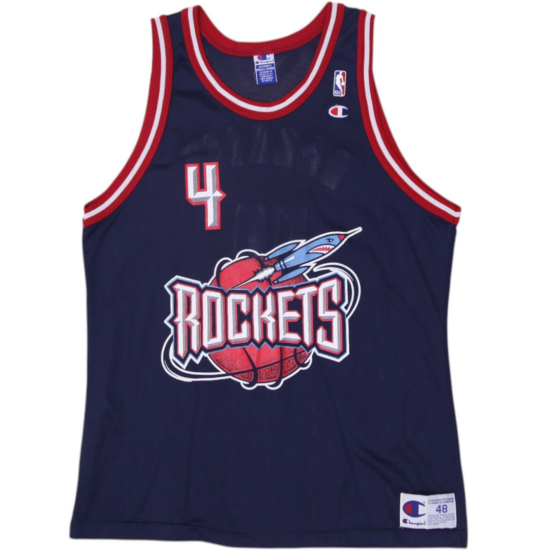 Vintage 90s Champion Houston Rockets Charles Barkley Basketball Jersey Size 48 | Migration_Jerseys | Fashion Rerun