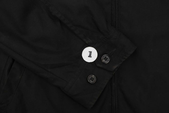 Mens Polo Ralph Lauren Harrington Jacket Black Full Zip Size S