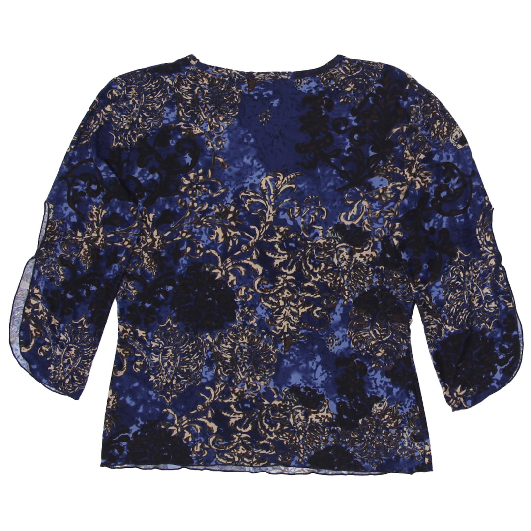 Y2K Ladies Jessica V-Neck Long Sleeve Top