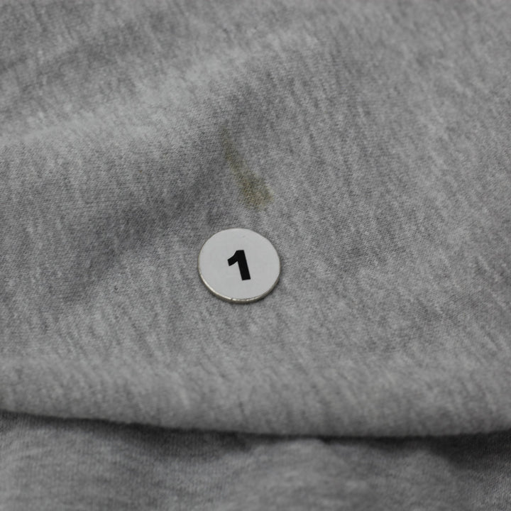 Vintage Mens Nike Lakers Hoodie Gray Sweatshirt Logo NBA Size XL