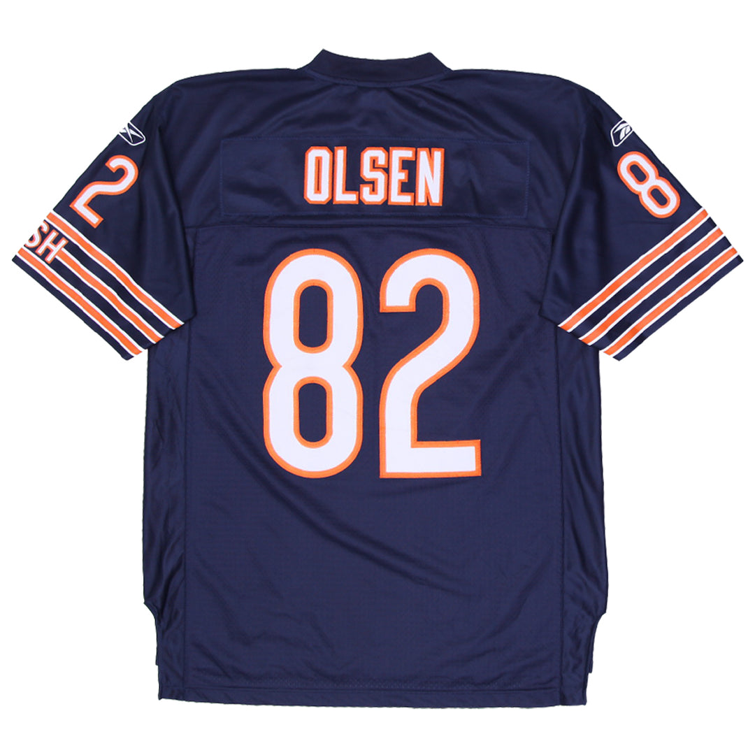Mens 2007 Chicago Bears Olsen #82 Reebok Premier Jersey