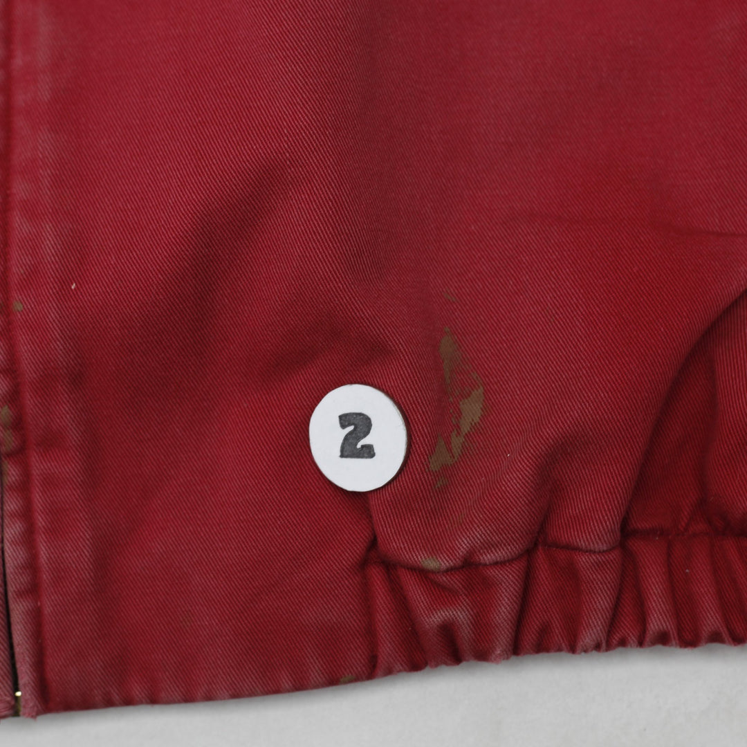 Vintage 90s Ralph Lauren Red Harrington Jacket Size XL | Migration_Jackets - View 11 | Fashion Rerun