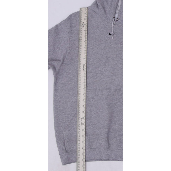 Vintage Nike Embroidered Center Swoosh Logo Gray Pullover Hoodie M | Migration_Hoodies - View 7 | Fashion Rerun