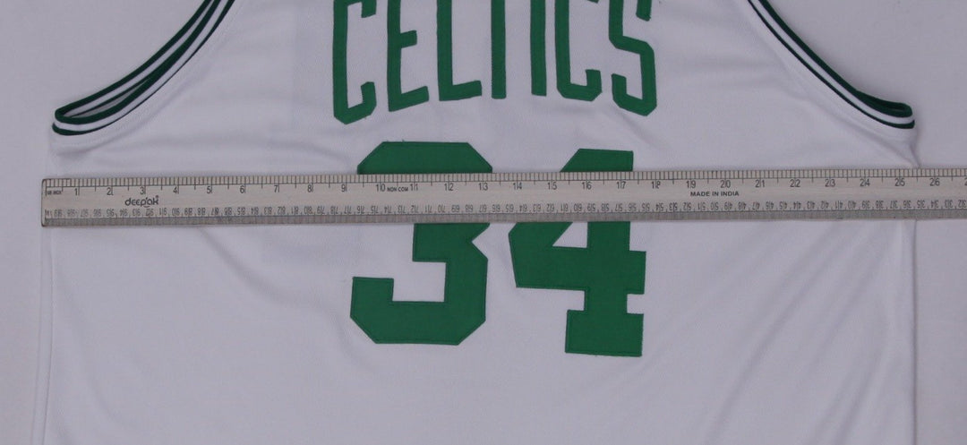 Vintage Nike Paul Pierce Boston Celtics #34 Nike Jersey Swingman White NBA XXL | Migration_Jerseys - View 7 | Fashion Rerun