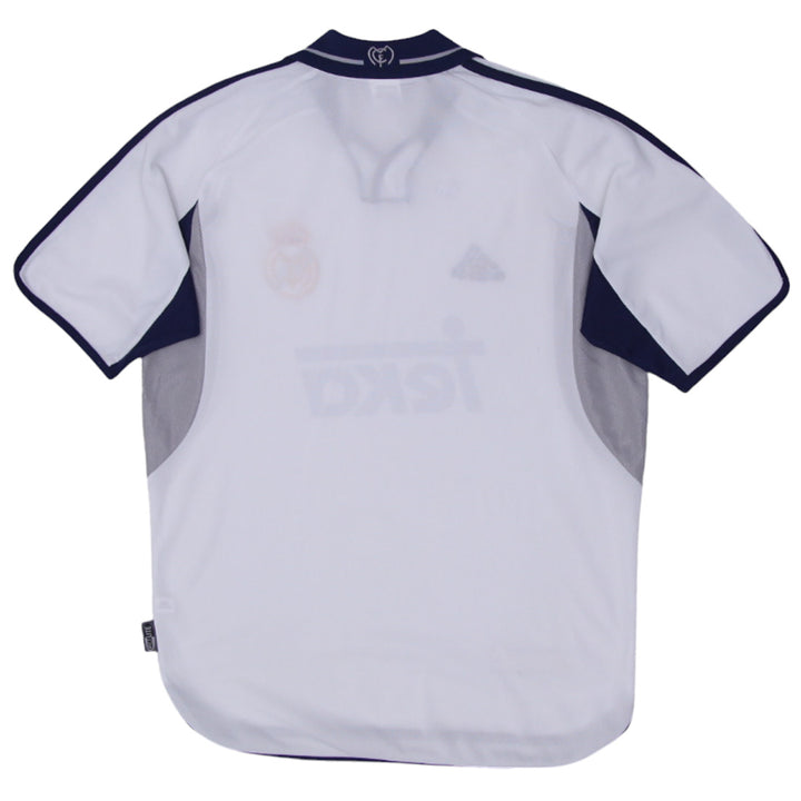 Mens Adidas 2000-01 Real Madrid Home Shirt Jersey