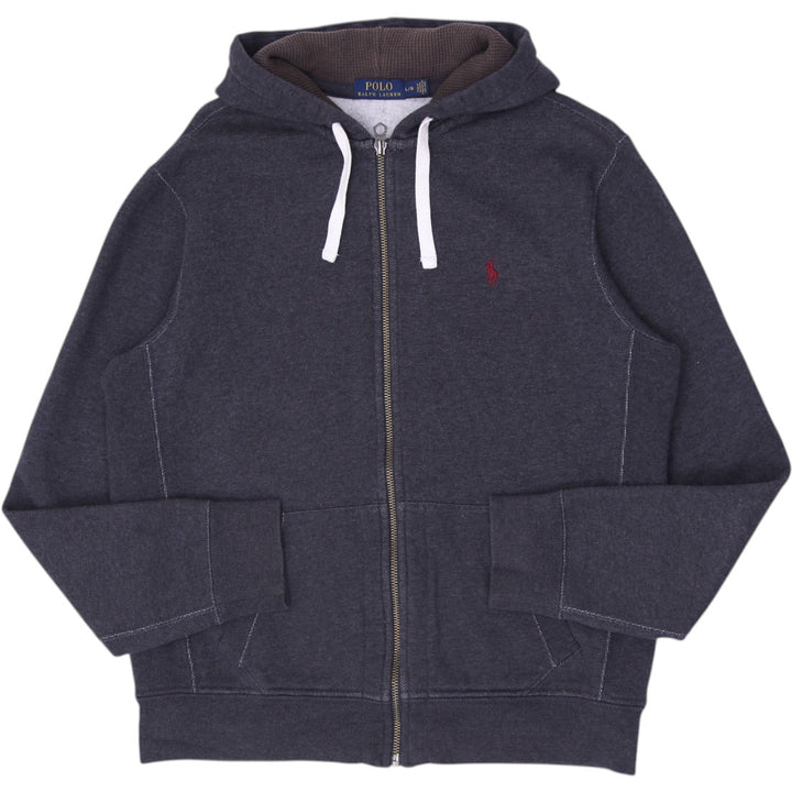 Mens Polo Ralph Lauren Waffle Lined Full Zip Thermal Hoodie Size L