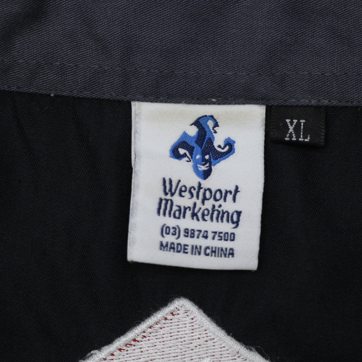 Mens Suzuki Genuine Parts Service Shirt Black Gray Racing Logo XL | Migration_Shirts - Back View | Fashion Rerun