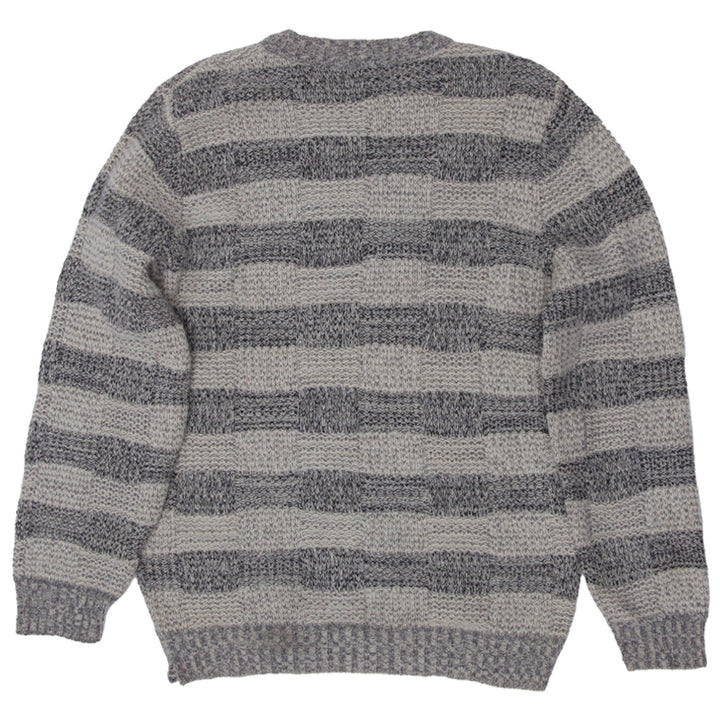 Vintage Tundra Pure Virgin Wool Knit Cardigan Size L - Fashion Rerun Vintage Migration_Sweaters