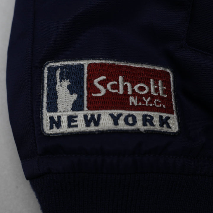 Vintage Mens NYC Stadium Schott Varsity bomber Jacket | Migration_Jackets - Alternate View | Fashion Rerun