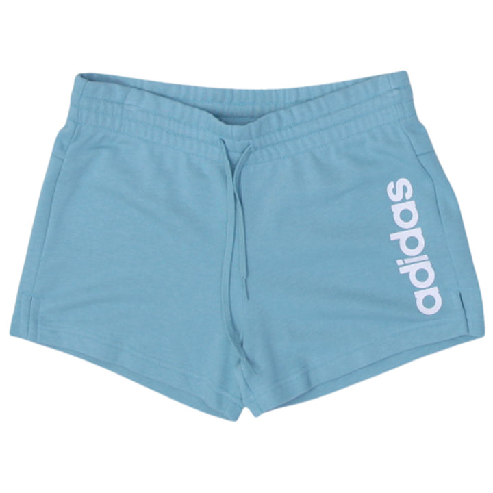 Ladies Small Embroidered Adidas Logo Shorts
