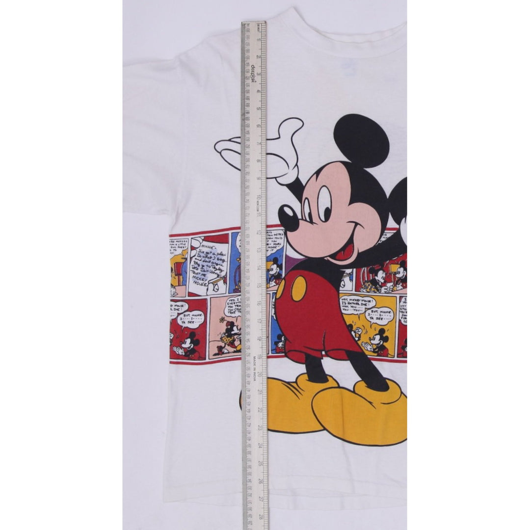 Vintage 90s Disney Mickey Mouse AOP Single Stitch T-Shirt Made In USA Size L | Migration_T-Shirts - View 6 | Fashion Rerun