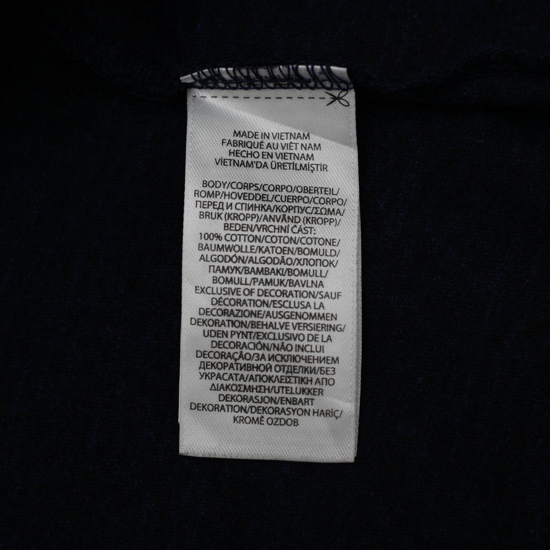 Mens Polo Ralph Lauren Classic Fit Navy Blue Cotton T-Shirt Size L