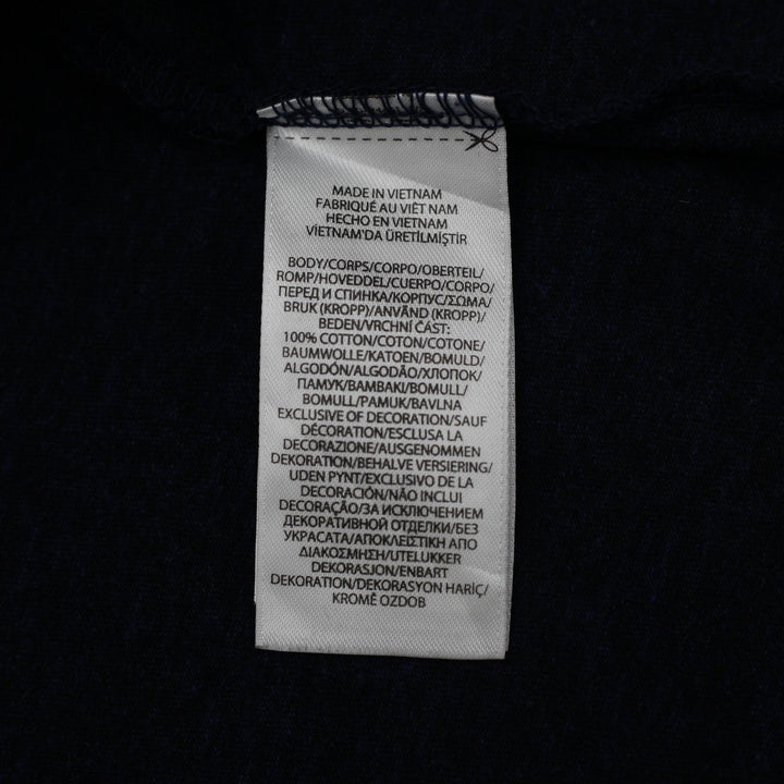 Mens Polo Ralph Lauren Classic Fit Navy Blue Cotton T-Shirt Size L