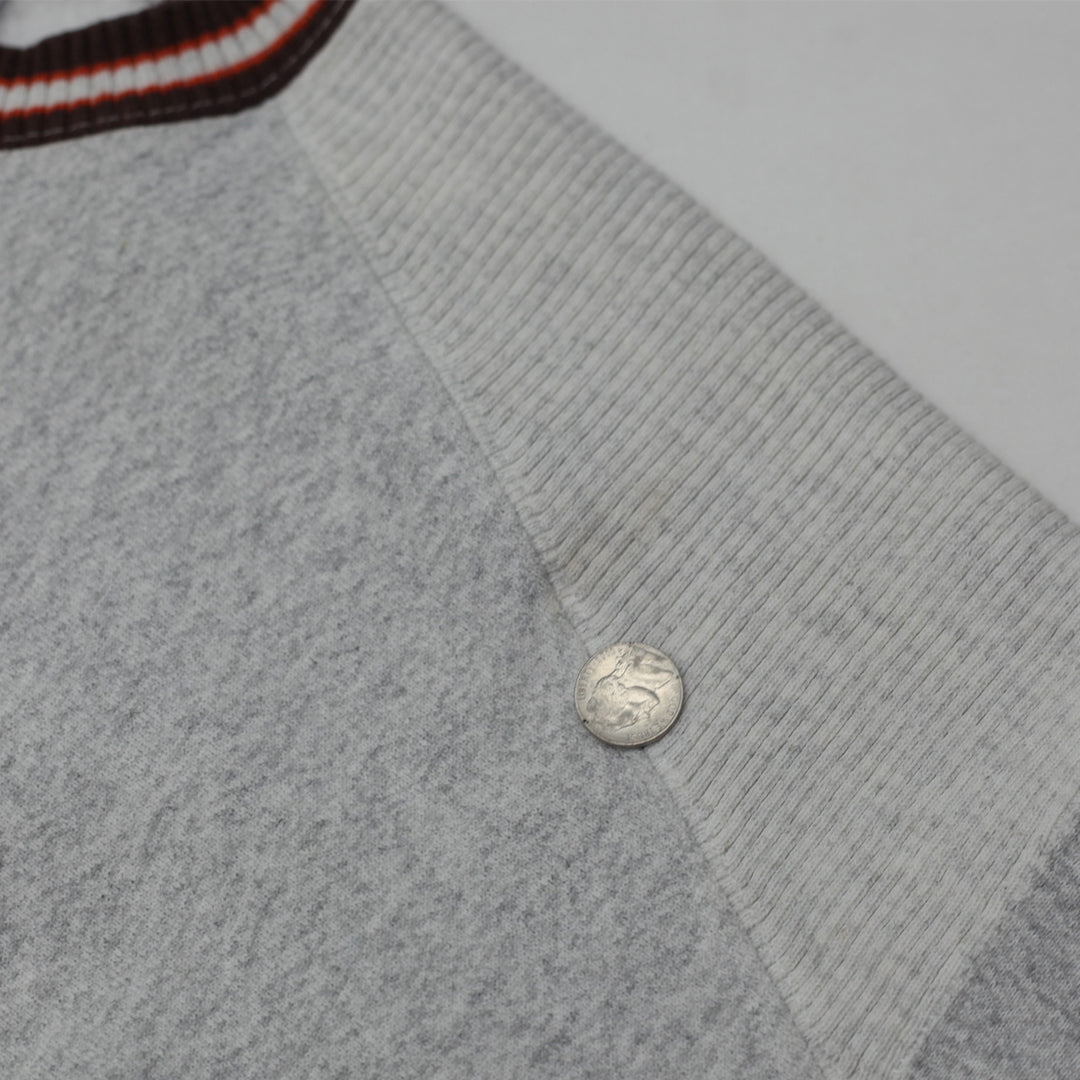 Vintage The Game Cleveland Browns Embroidered Sweatshirt Made In USA L - Fashion Rerun Vintage Migration_Sweaters