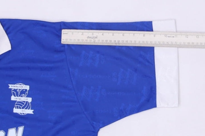 Vintage Birmingham City 1994–95 Triton Showers Soccer Jersey | Migration_Jerseys - View 8 | Fashion Rerun