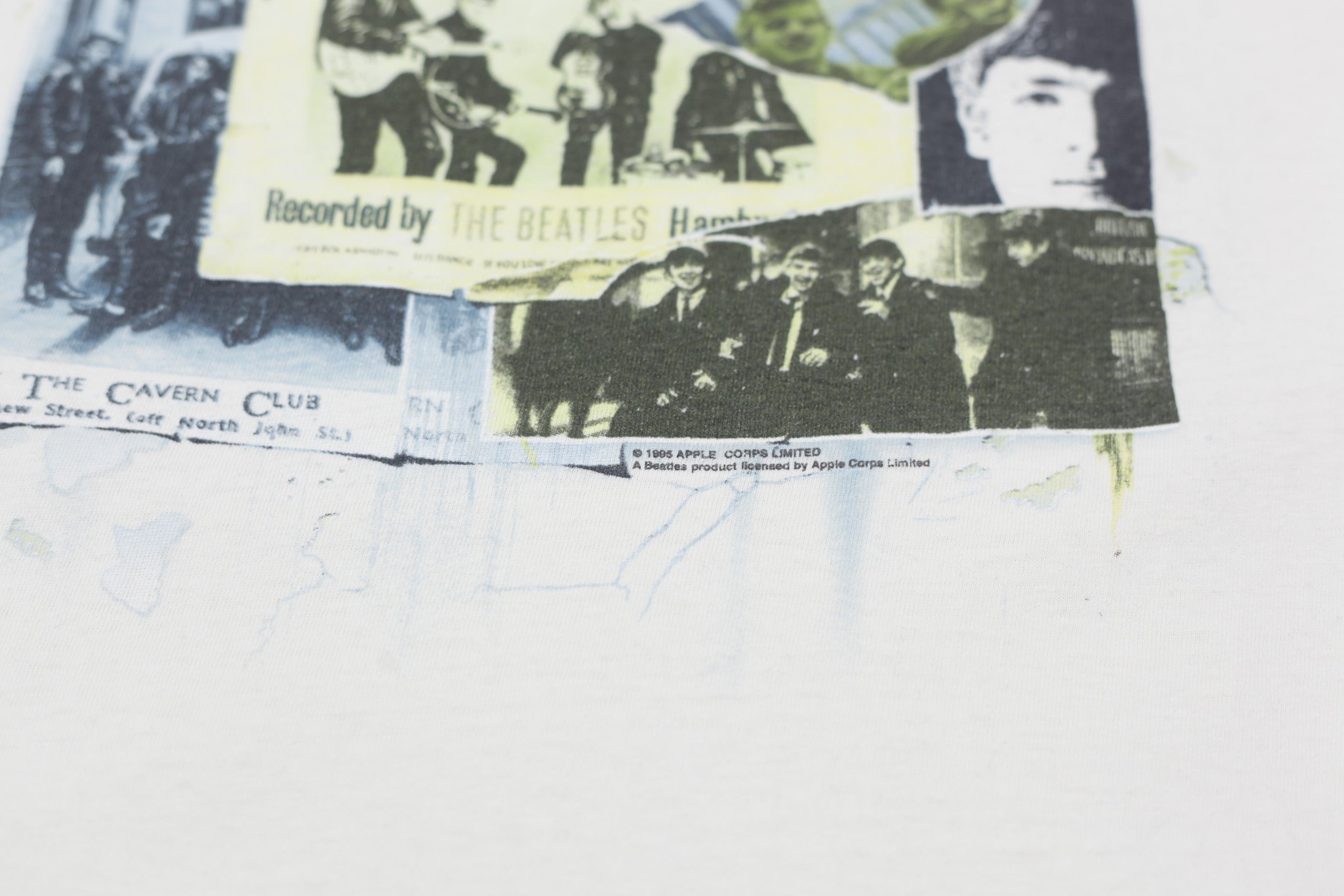 Shop 1995 Vintage The Beatles Anthology T-Shirt Single Stitch
