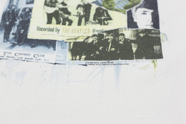 1995 Vintage The Beatles Anthology T-Shirt Single Stitch Oneita XXL