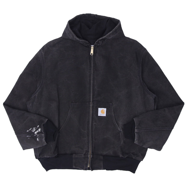 Vintage Carhartt Workwear Hooded Jacket Distressed - Fashion Rerun Vintage Migration_Jacket