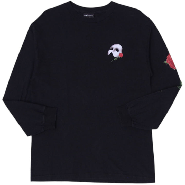Vintage The Hundreds Phantom Of The Opera T-Shirt Black Long Sleeve Size L | Migration_T-Shirts | Fashion Rerun