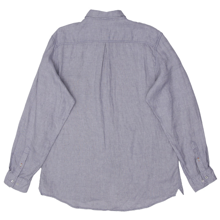 Mens Martin Gordon Long Sleeve Linen Shirt - Fashion Rerun Vintage Migration_Shirt