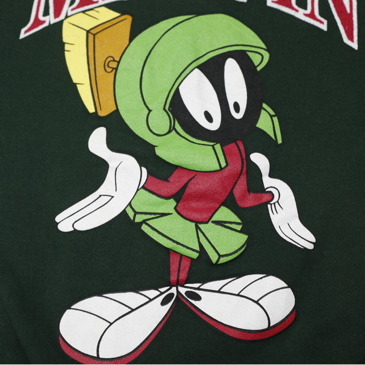 Vintage 90s Warner Bros Studio Store Marvin The Martian Sweatshirt USA Made S
