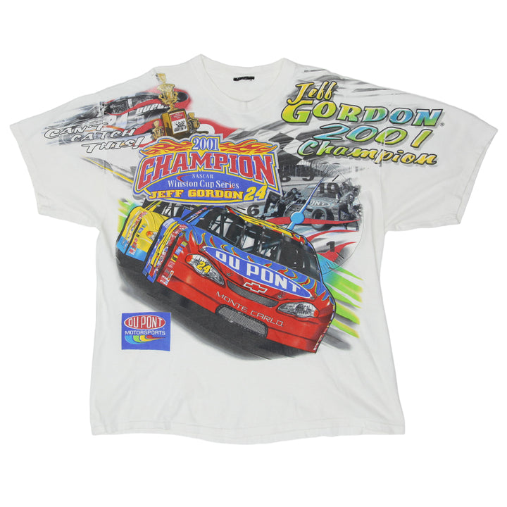 2001 Vintage Jeff Gordon Nascar Winston Cup Series Champion AOP T-Shirt 2XL | Migration_T-Shirts UAENAT40 | Fashion Rerun