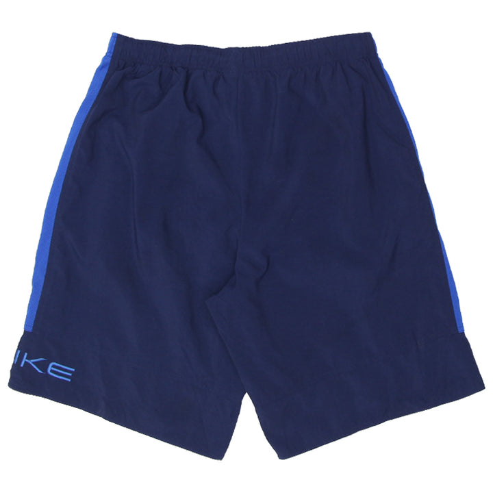 Vintage Nike Embroidered Navy Athletic With Mesh Lining Size Large - Fashion Rerun Vintage Migration_Shorts