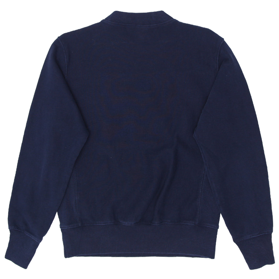 Vintage Mens Champion Reverse Weave Warm Up Crewneck Sweatshirt Navy - Fashion Rerun Vintage Migration_Sweaters