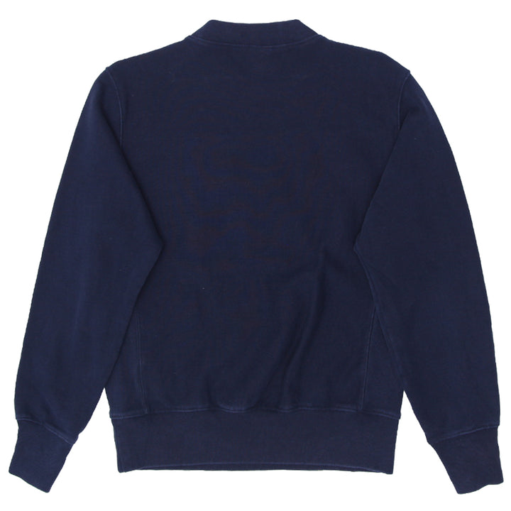 Vintage Mens Champion Reverse Weave Warm Up Crewneck Sweatshirt Navy - Fashion Rerun Vintage Migration_Sweaters