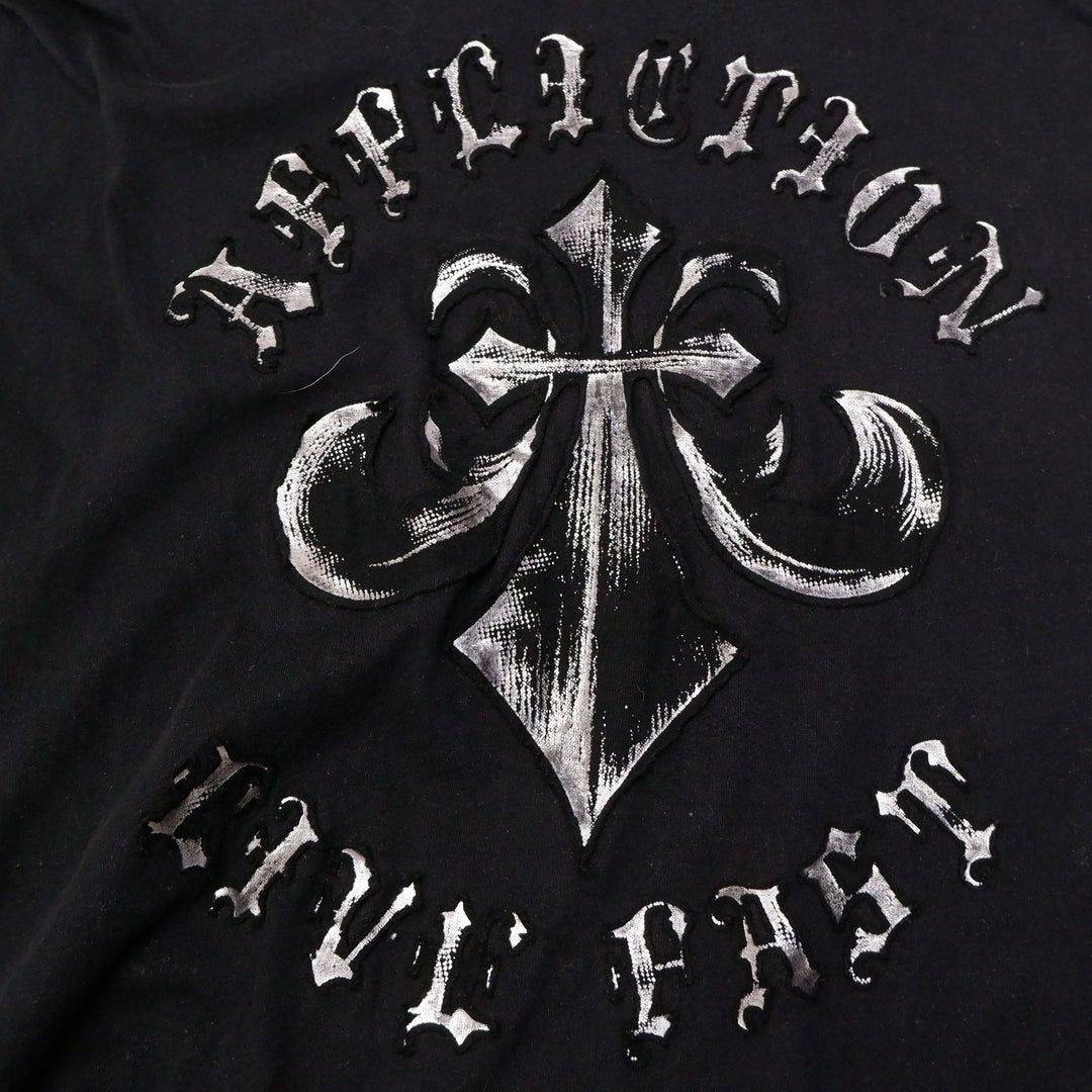 Y2K Mens Affliction Live Fast Black T-Shirt