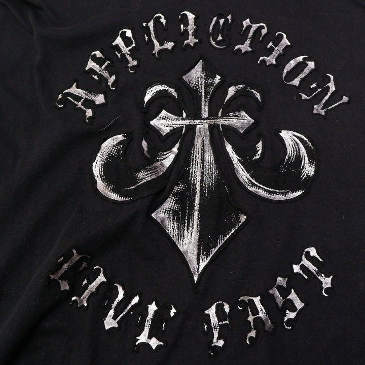 Y2K Mens Affliction Live Fast Black T-Shirt