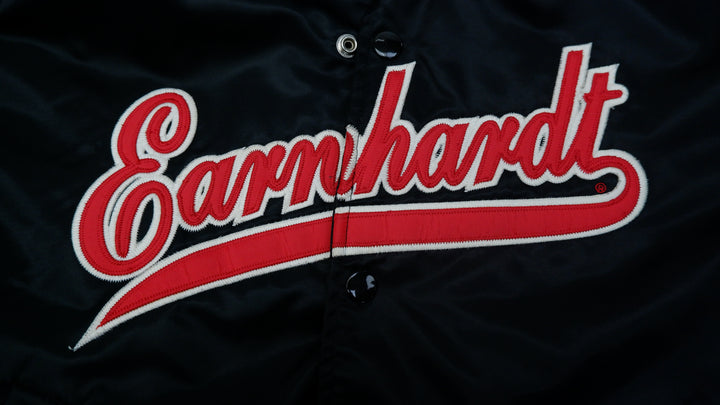 Vintage Youth Boys Dale Earnhardt Good Wrench Racing Nylon Bomber Jacket