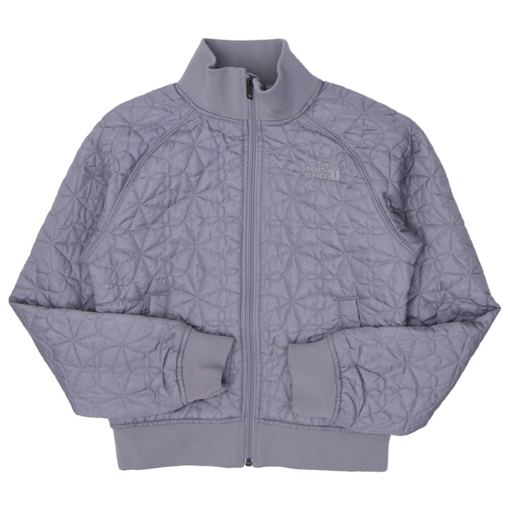 Ladies The North Face Quilted Puffer Full Zip Jacket