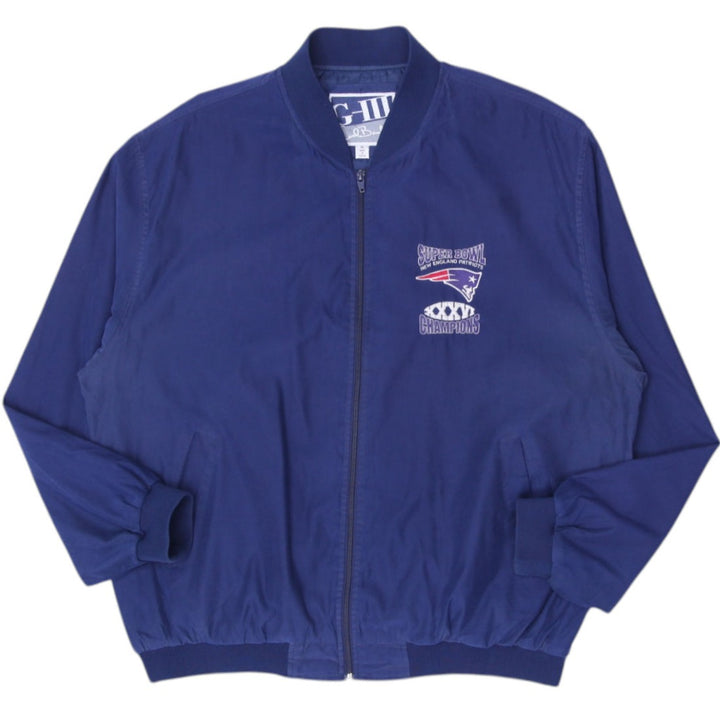 Vintage Mens G-III Sports Jacket Navy New England Patriots | Migration_Jackets | Fashion Rerun