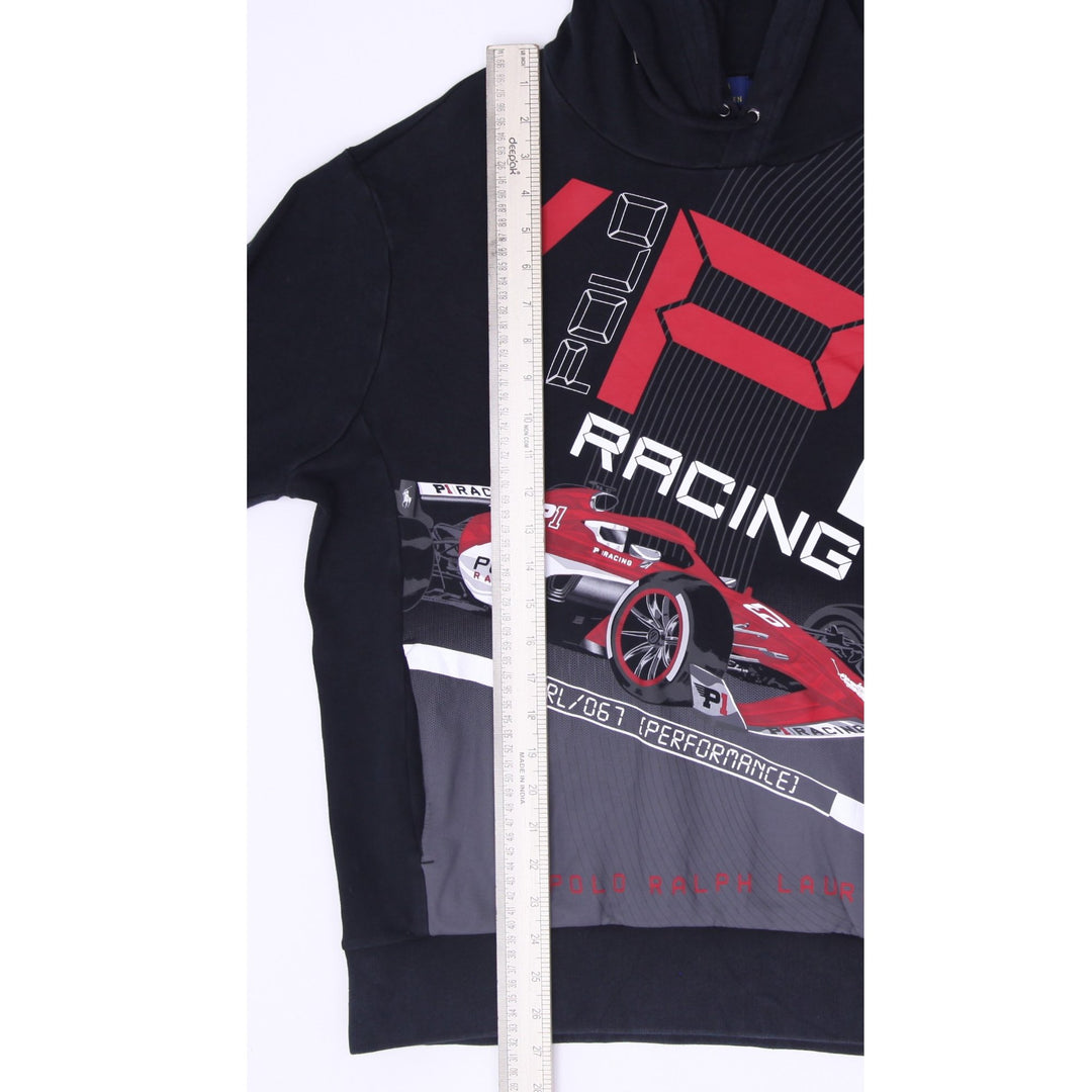 Mens Polo Ralph Lauren Formula 1 Racing Car Graphic Pullover Hoodie Size L