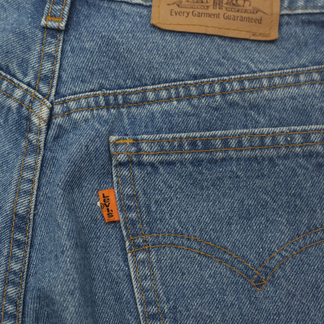 Vintage Levi Strauss Orange Tab High Waist Jeans - Fashion Rerun Vintage Migration_Pants