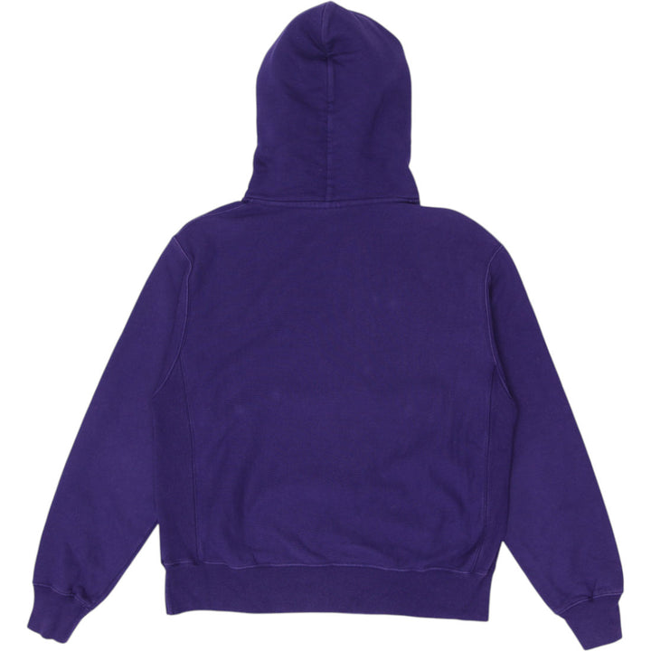 Mens Champion Reverse Weave Hoodie Purple NYU Hoodie Size M