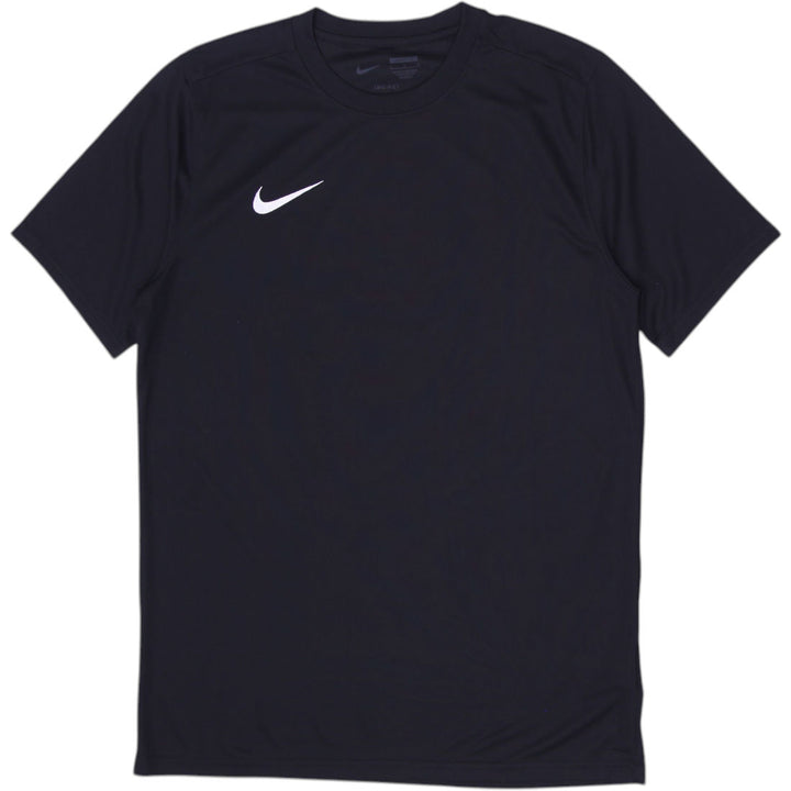Mens Nike Dri-Fit Black T-Shirt Athletic Sportswear Size L
