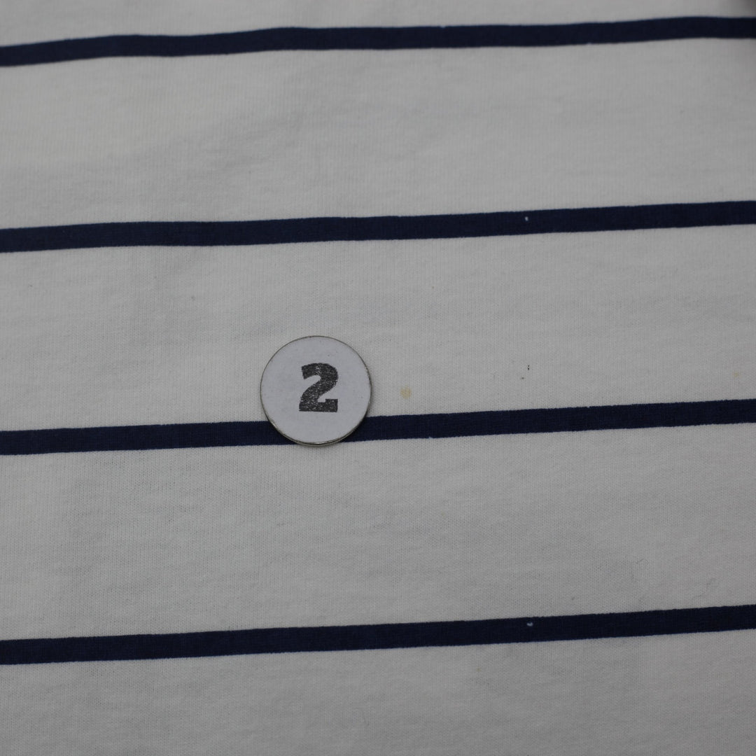Vintage 90s Sesame Street Oscar The Grouch Striped T-Shirt Size M