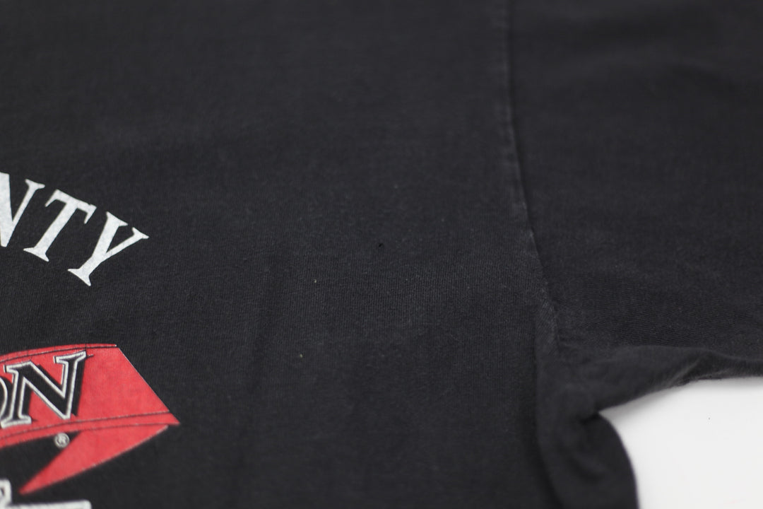 1992 Vintage Harley Davidson Salem County T-Shirt Single Stitch Made In USA XL