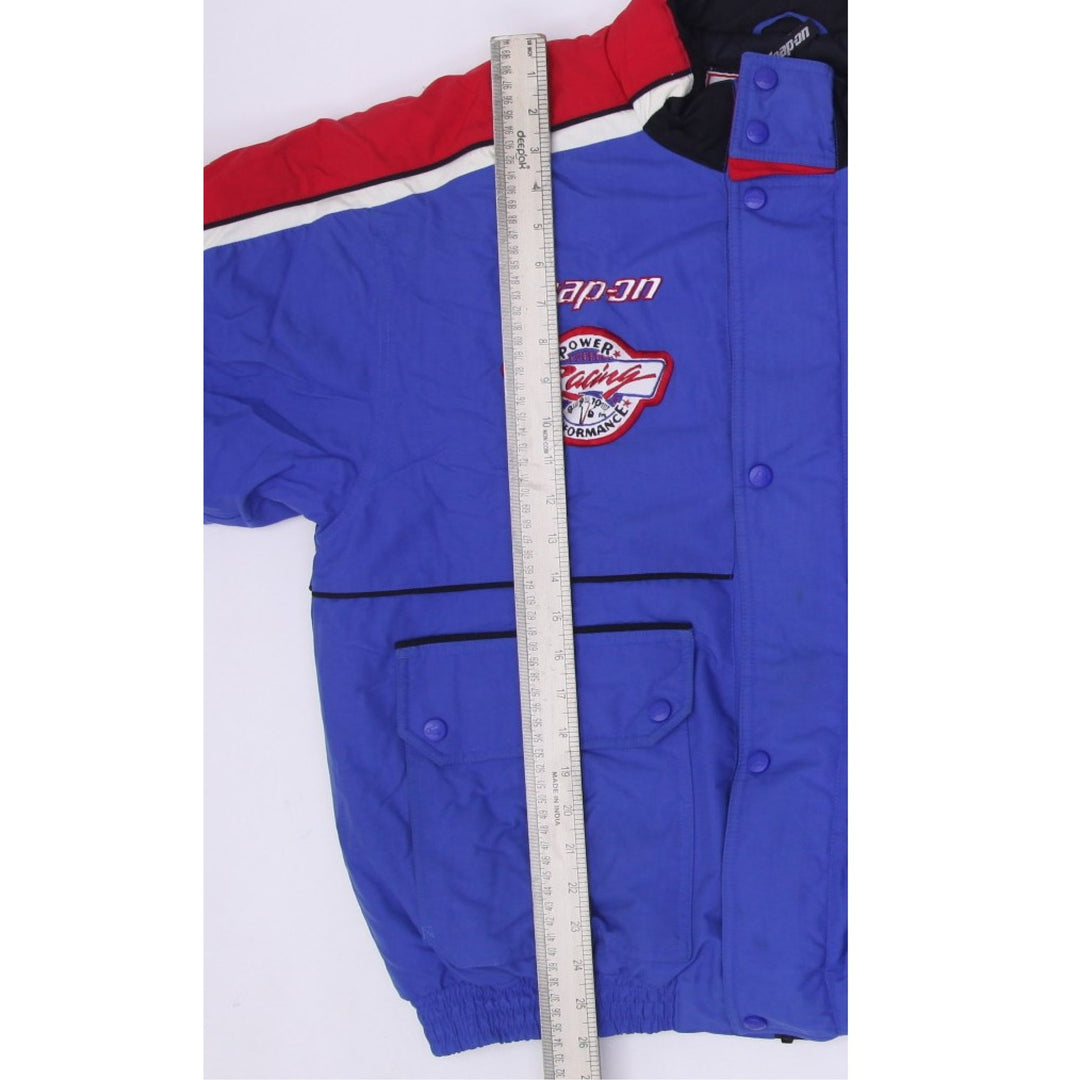 Mens Choko Motorsports Snap On Power Racking Puffer Jacket