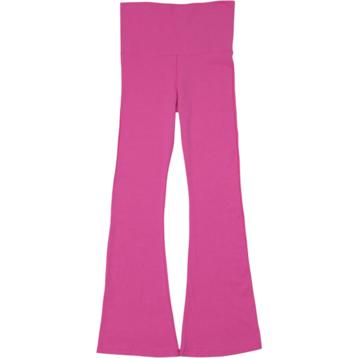Y2K Ladies Jogger PINK Victoria's Secret Rhinestone Flare Yoga Pants Size S