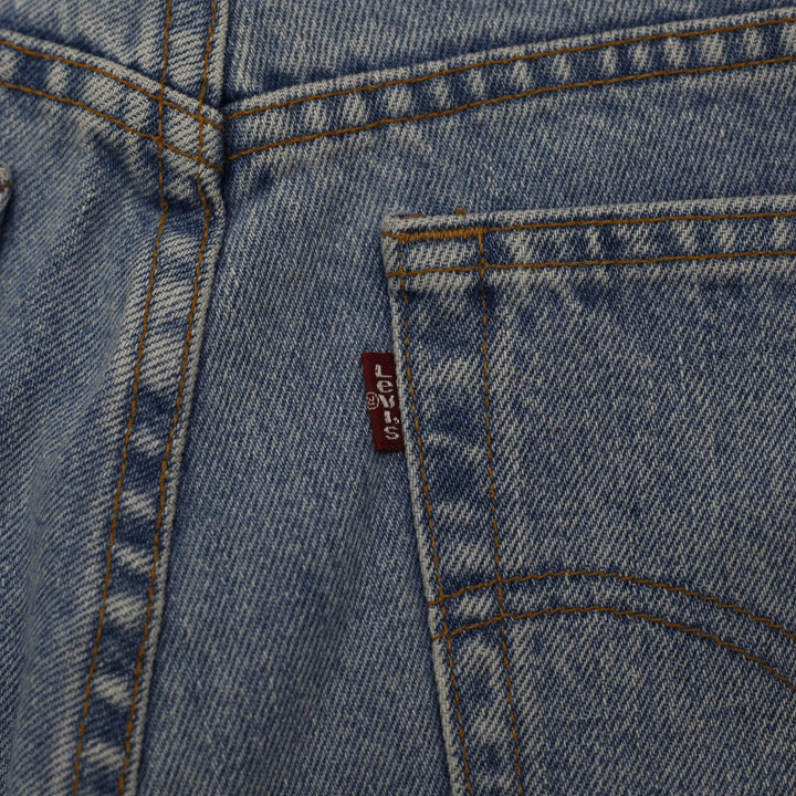 Vintage Ladies Levis 550 Relaxed Fit Tapered Leg Denim Jeans Size 12 M
