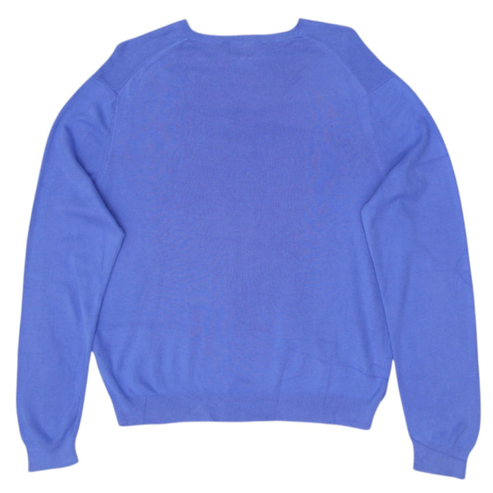 Vintage Polo By Ralph Lauren V-Neck 100% Pima Cotton Sweater