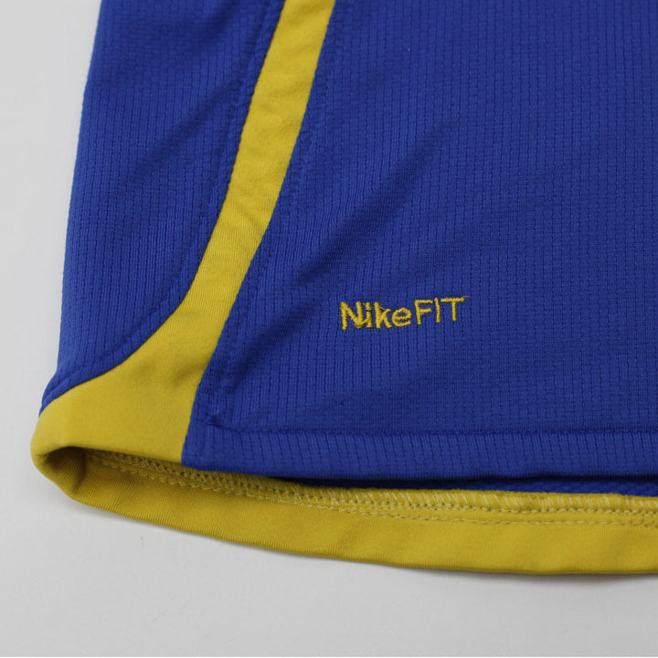 Youth Boys Nike Brazil 2008-10 Away Football Jersey Blue Size XL World Cup