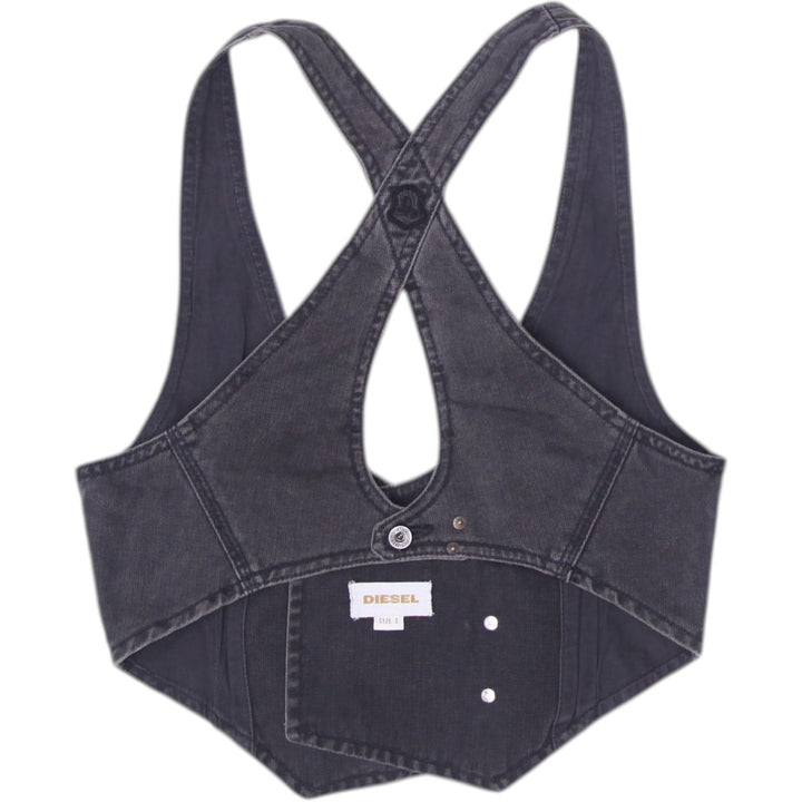 Y2K Diesel Denim Vest Size S | Migration_Y2K Tops - Side View | Fashion Rerun