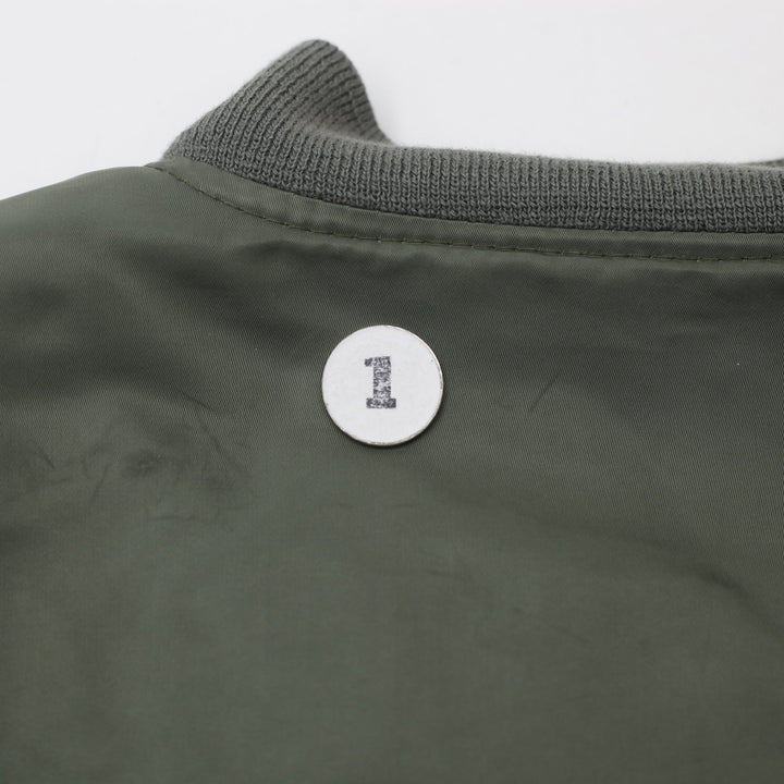 Vintage 80s-90s Schott NYC MA-1 Spec 86 Military Flight Bomber Jacket Size XL