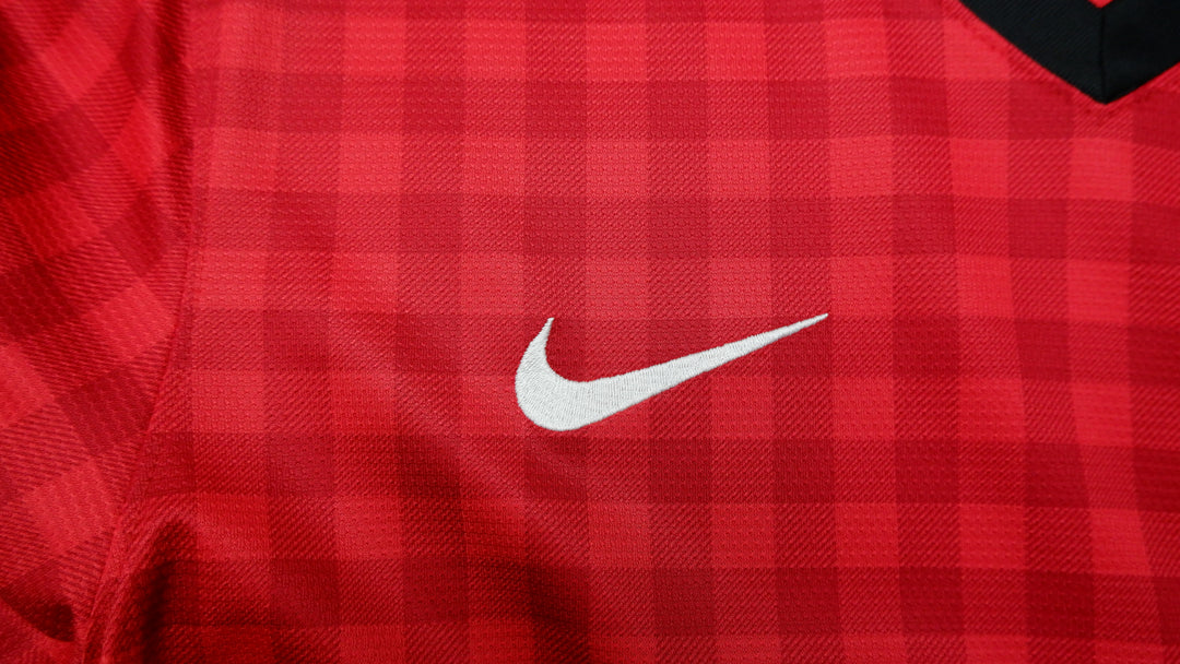 Mens Nike Manchester United Red Short Sleeve Football Shirt 2012/13 Home Jersey